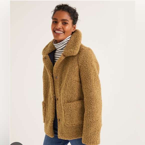 Boden Teddy Soft Boxy Coat - Picture 7 of 7